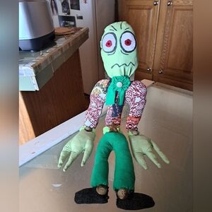 Salad Fingers 20 " Tall  He Loves Rusty Spoons (Handmade)